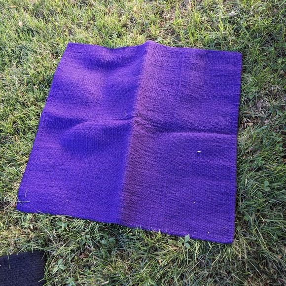 Other Purple Show Saddle Blanket Poshmark